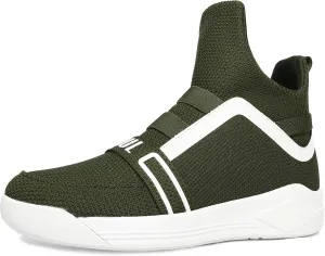 Soulsfeng High Top Running Shoes for Men Lightweight Breathable Mesh Walking Athletic Sneakers