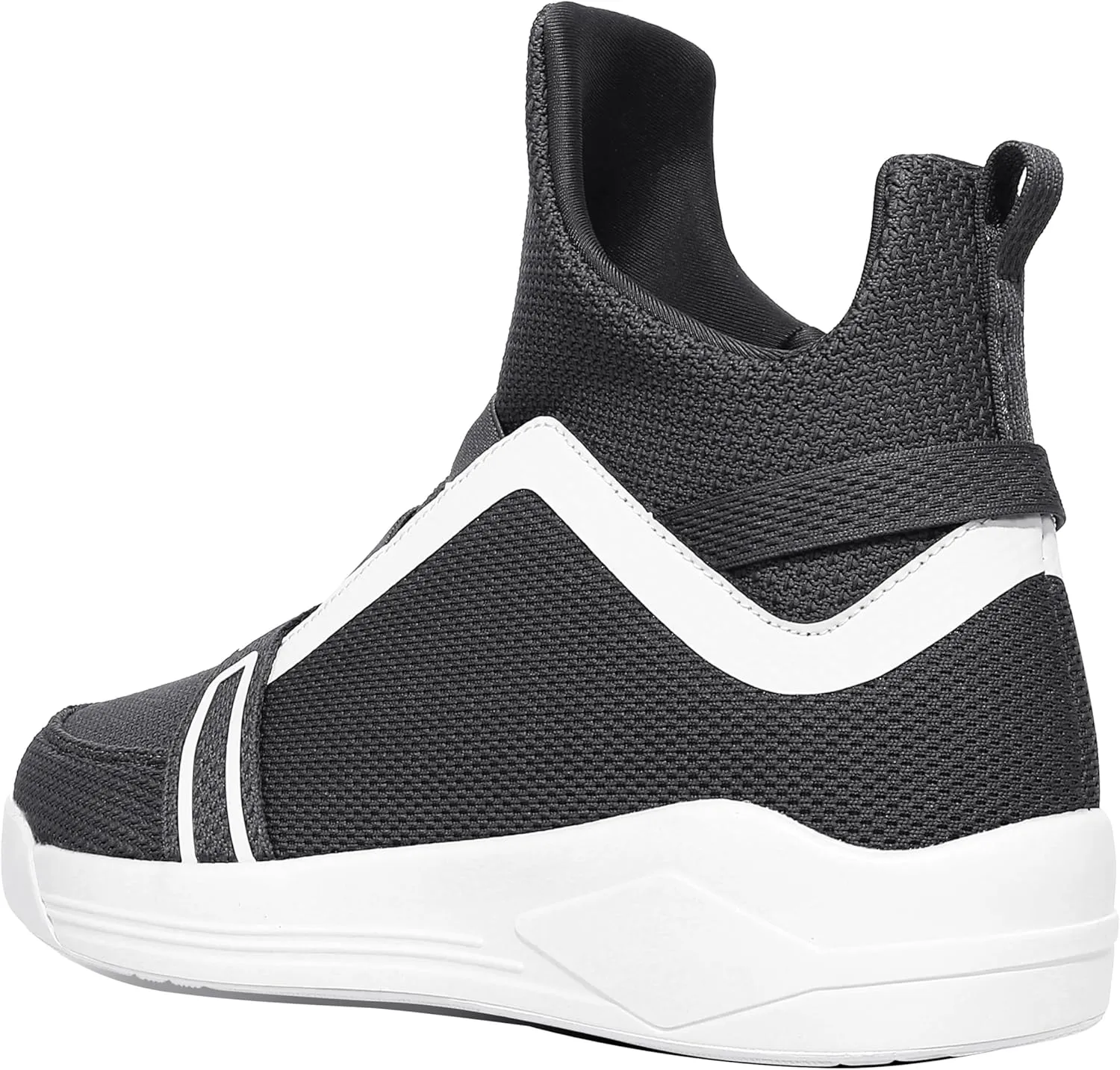Soulsfeng High Top Running Shoes for Men Lightweight Breathable Mesh Walking Athletic Sneakers