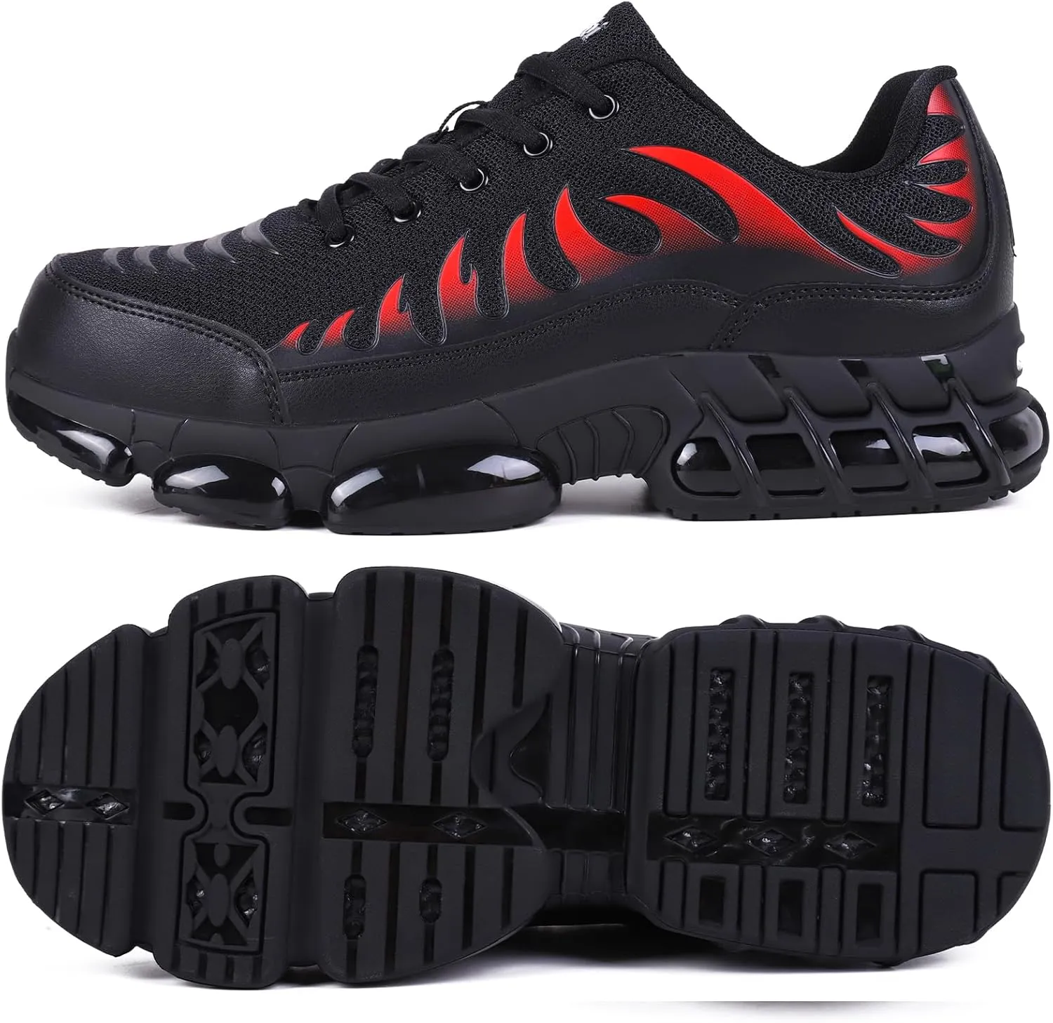Steel Toe Work Shoes for Women - Insulated Steel Toe Work Boots Steel Toe Sneakers Lightweight Work & Safety Footwear Non Slip Shoes Slip Resistant Boot Safety Work Shoes for Women