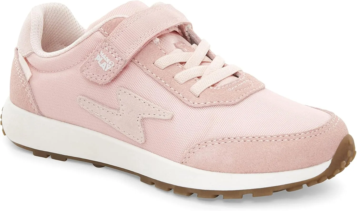 Stride Rite Unisex-Child M2p Zips Jogger Athletic Sneaker