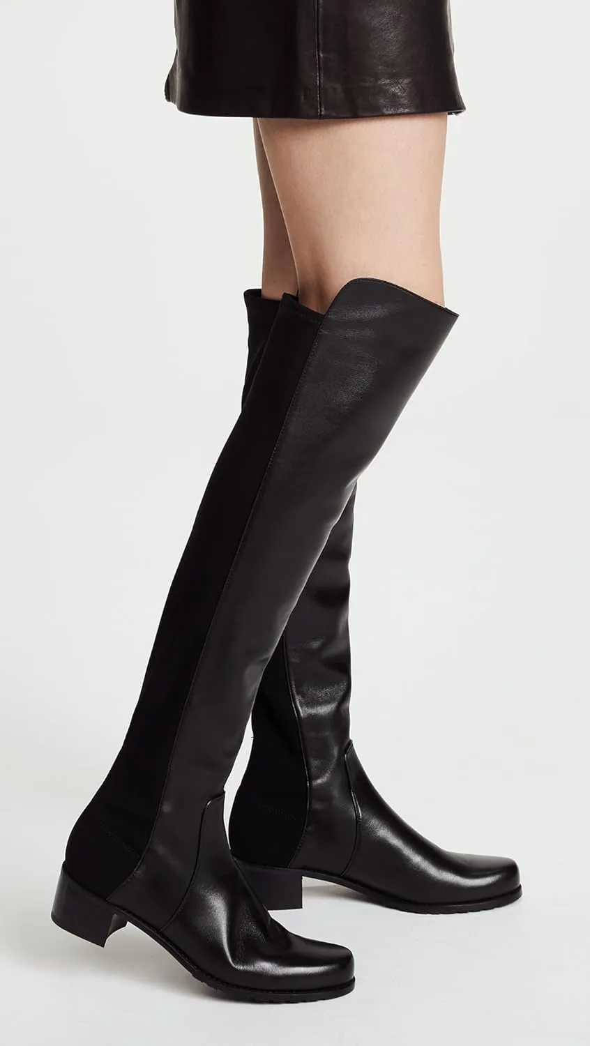 Stuart Weitzman Women's Reserve Stretch Suede Boots