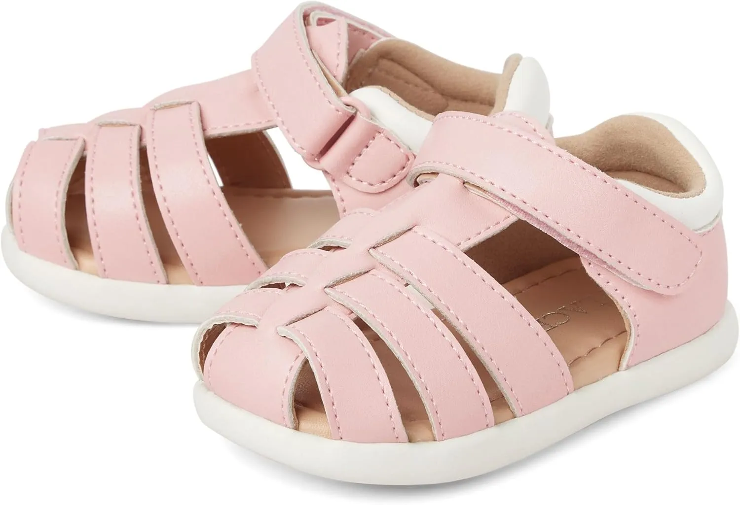 The Children's Place Baby-Girl's and Newborn First Steps Sandals Fisherman
