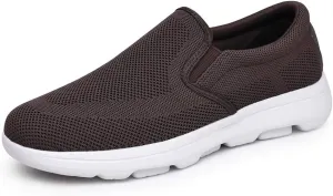 TIOSEBON Men's Mesh Slip On Walking Shoes Loafers-Work Drving Tennis Shoes