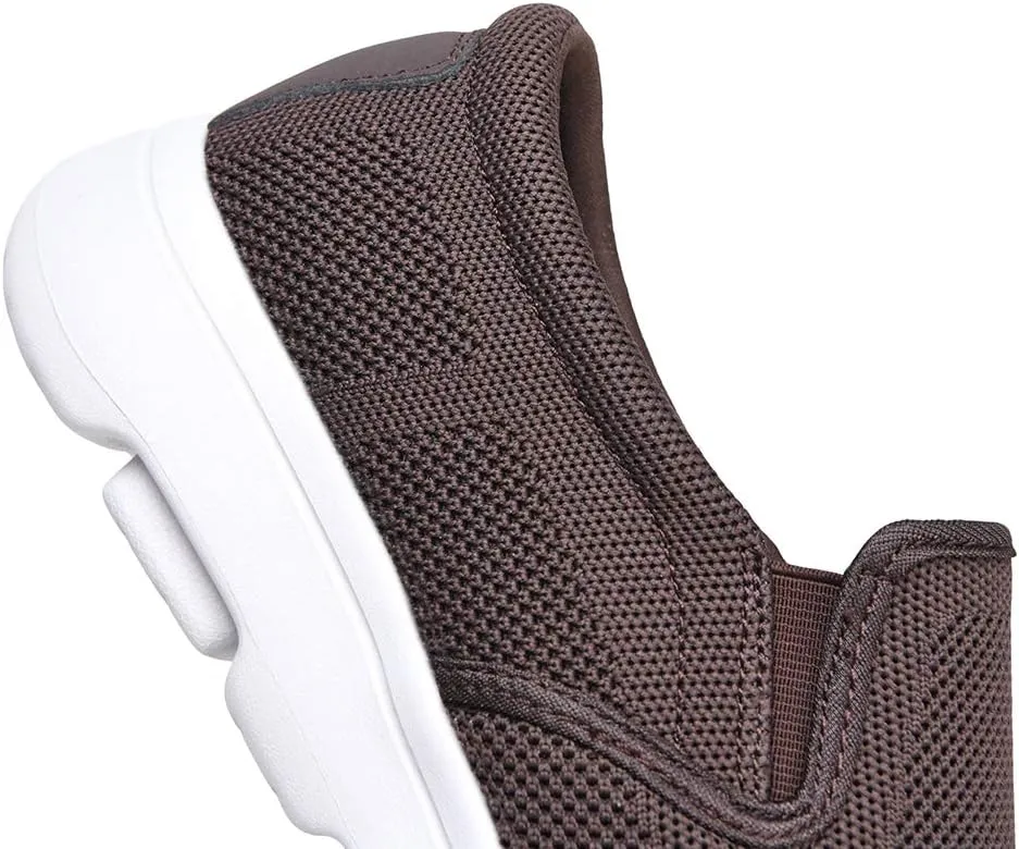 TIOSEBON Men's Mesh Slip On Walking Shoes Loafers-Work Drving Tennis Shoes