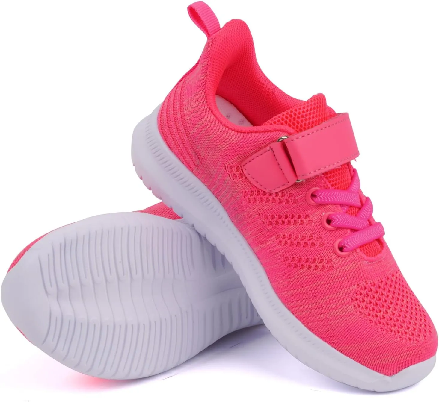 Toandon Girls Boys Kids Lightwight Breathable Athletic Sport Sneakers