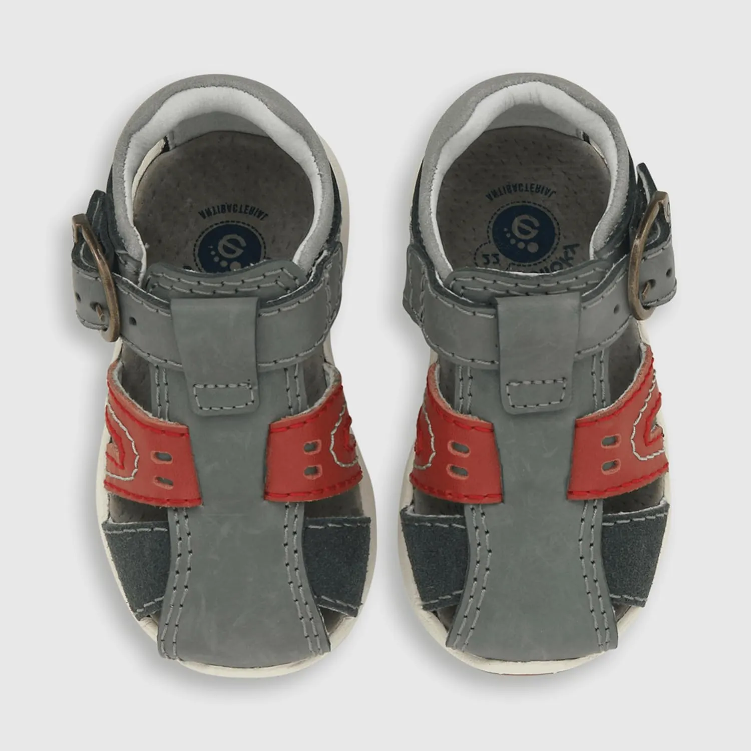 Toddler Boys Buckle Sandals - Closed Toe, Breathable & Adjustable Fit for Outdoor Adventures - Perfect Fit & Stylish Design