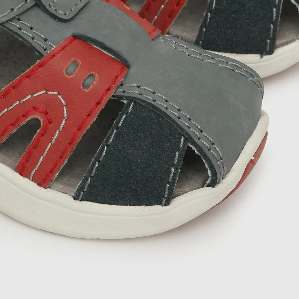 Toddler Boys Buckle Sandals - Closed Toe, Breathable & Adjustable Fit for Outdoor Adventures - Perfect Fit & Stylish Design