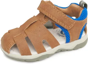 Toddler Boys Fisherman Sandals - Closed Toe, Breathable & Adjustable Velcro Fit for Outdoor Adventures - Perfect Fit & Stylish Design