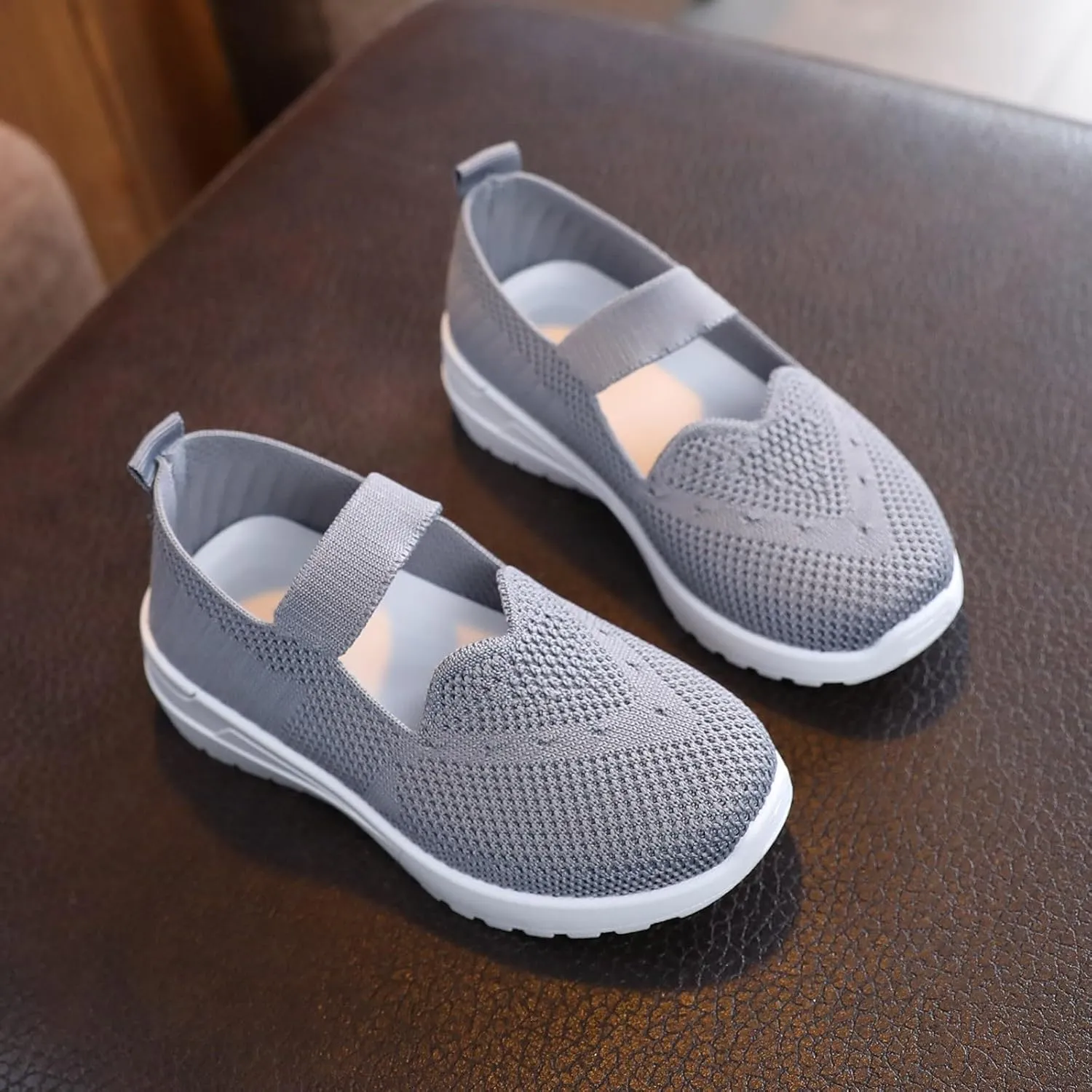 Toddler Shoes Boy Girl Sneakers Running Tennis Shoes Mesh Casual Slip On for Girls Toddler Girl Tennis