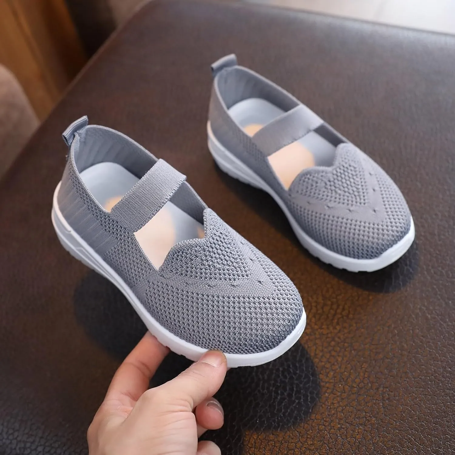 Toddler Shoes Boy Girl Sneakers Running Tennis Shoes Mesh Casual Slip On for Girls Toddler Girl Tennis
