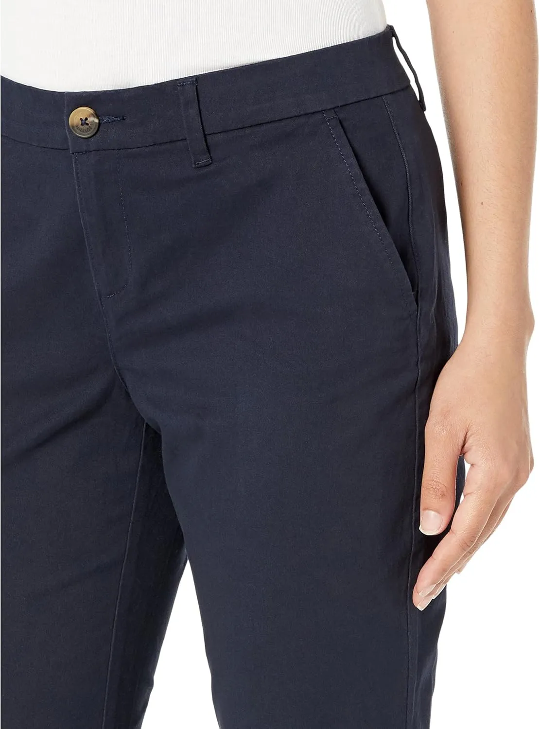 Tommy Hilfiger Women's Hampton Chino Pants – Lightweight Pants With Relaxed Fit