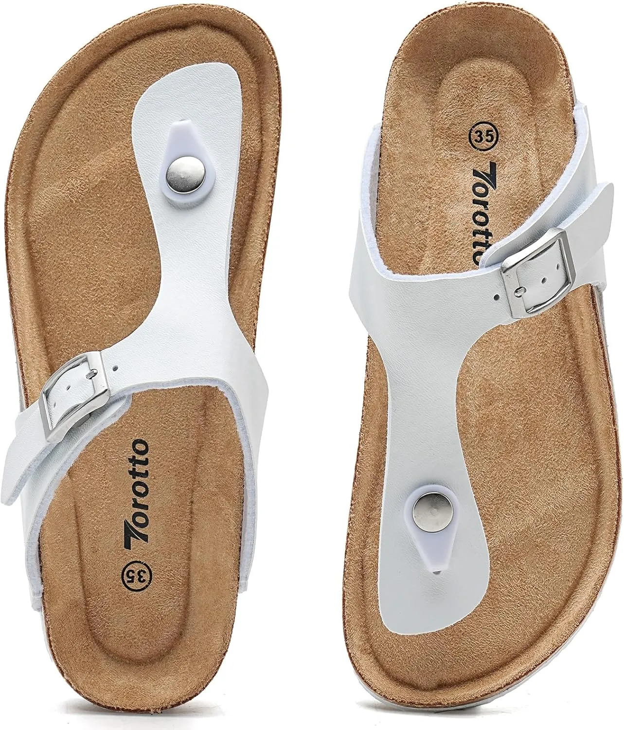 Torotto Boys Girls Glitter Slide Sandals Kids Flip Flops Cork Slipper with Adjustable Straps (Toddler/Little Kid/Big Kid)