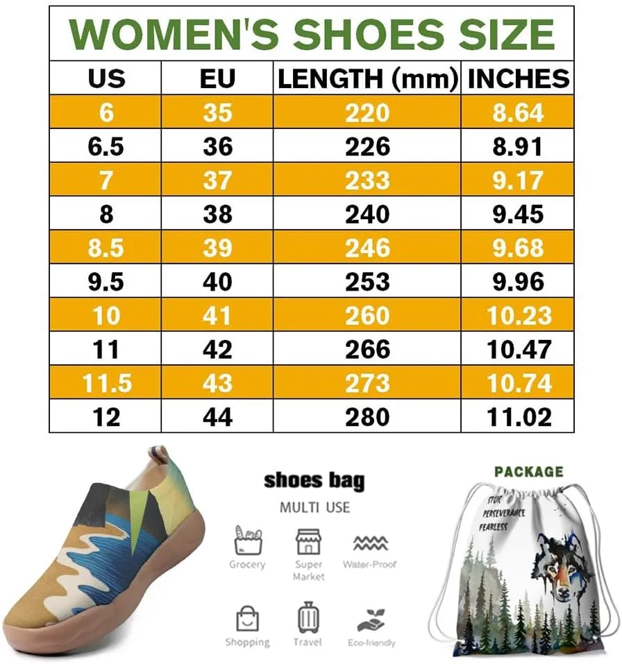 Tourist Shoes, Casual and Comfortable Casual Shoes, Lightweight, Comfortable and Fashionable Women's Art Loafers