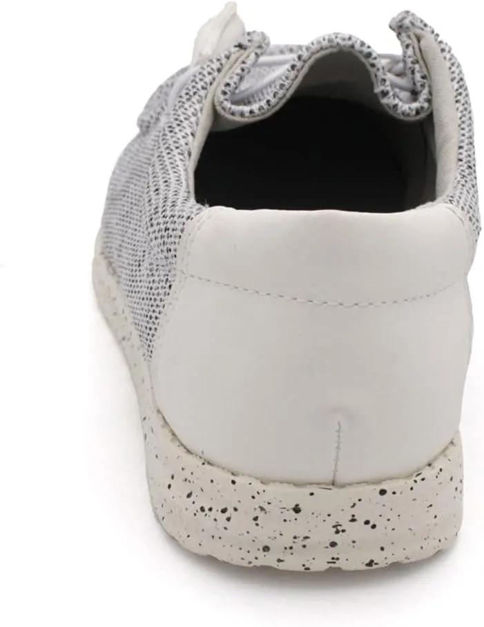Town Forst Womens Hola Knit Upper Fashion Slip On Loafers White Mesh