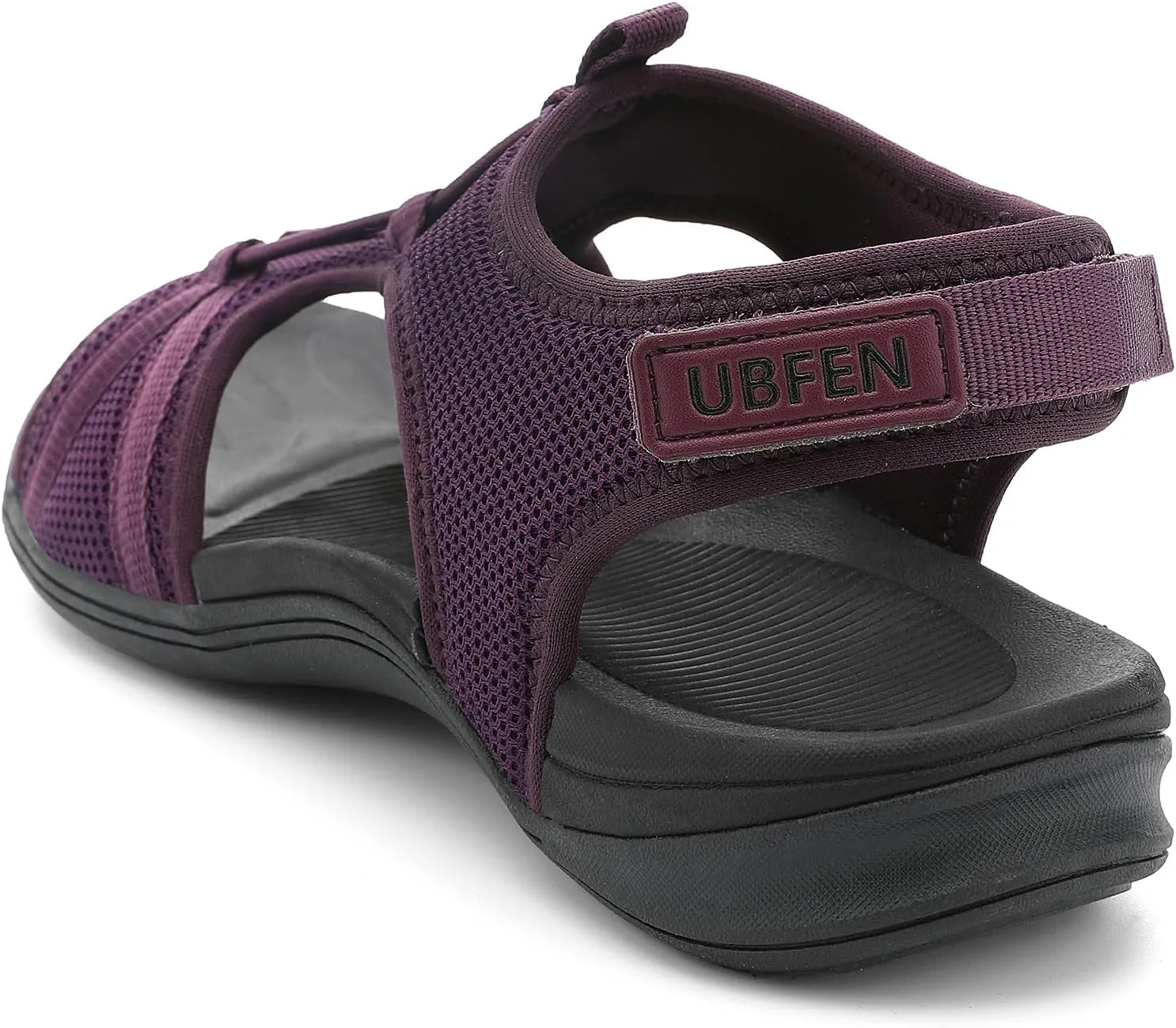 UBFEN Womens Hiking Sandals Comfortable Walking Sandals Summer Sport Breathable Arch Support