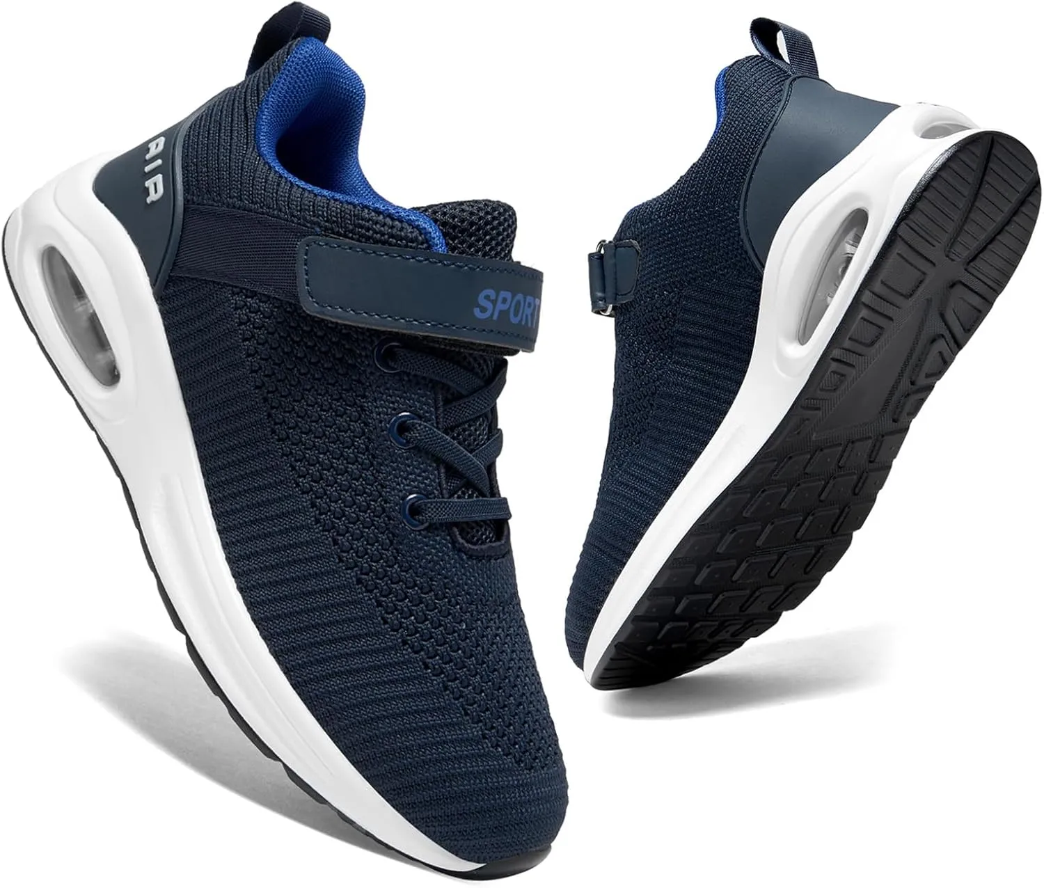 Ugmikdo Kids Shoes Boys Girls Running Tennis Shoes Air Shoes Breathable Lightweight Fashion Sneakers for Sports Athletic Gym Walking