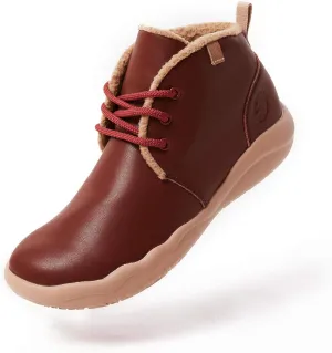 UIN Women's High Top Ankle Fashion Boots Casual Comfort Walking Shoes