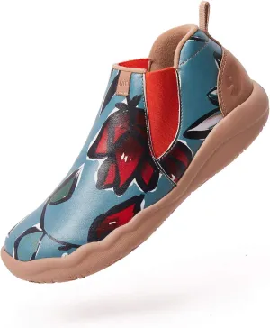 UIN Women's High Top Ankle Fashion Boots Casual Comfort Walking Shoes