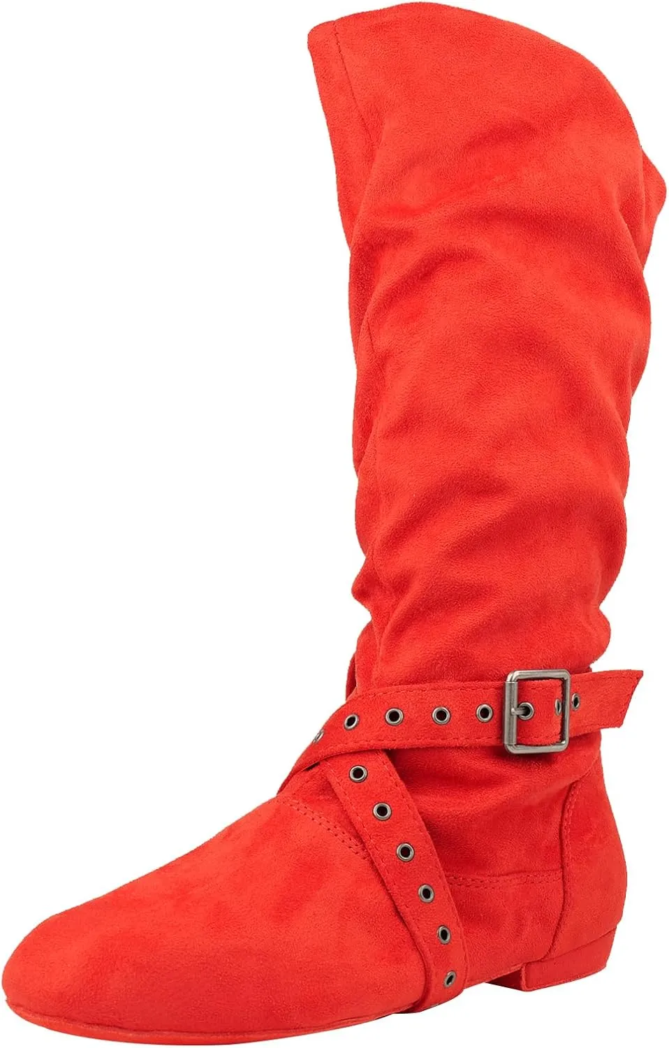 Urban Step Dance Line Shoes Suede Sole Boot Step Women Latin Dance Boots Salsa Shoe Long Warm Up Line Shoes West Coast Swing Dance Boots