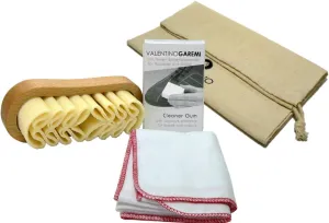 VALENTINO GAREMI Suede Nubuck Cleaning Kit for Boots Shoes Furniture Purses Bags Gloves - Clean Eliminate Remove Salt Stain Marks