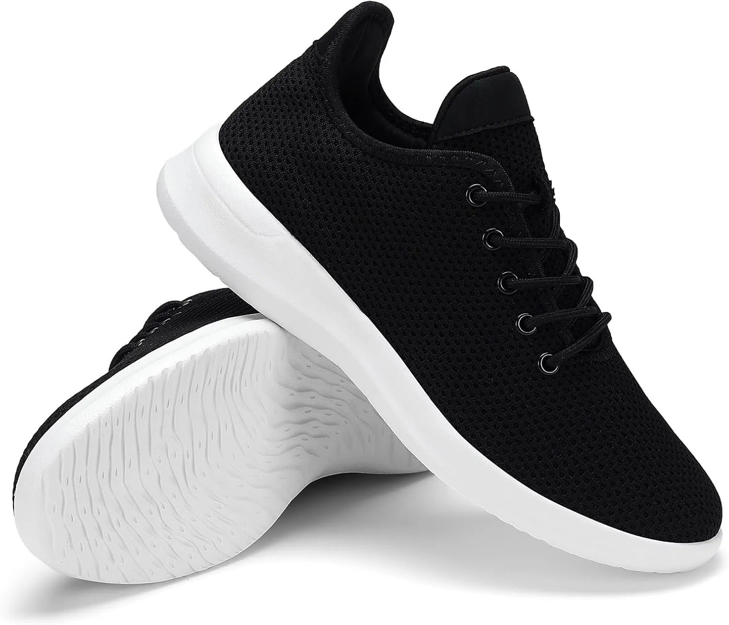 VAMJAM Men's Running Shoes Ultra Lightweight Breathable Walking Shoes Fashion Sneakers Mesh Workout Casual Sports Shoes