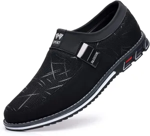 Veslesth Men Casual Shoes Sneakers Loafers Comfort Walking Shoes Fashion Driving Shoes Luxury Leather Shoes for Male Business Work Office Dress Outdoor