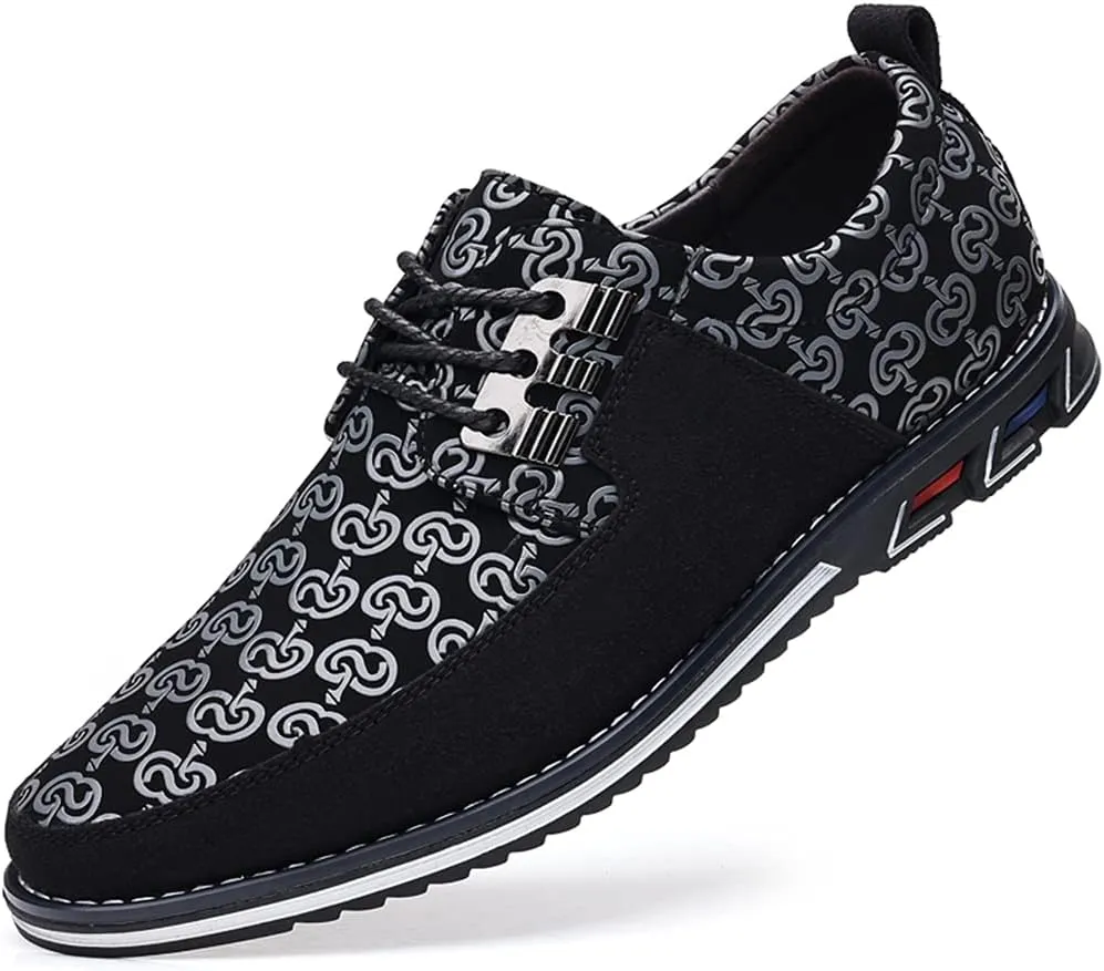 Veslexth Mens Casual Shoes Business Silp-on Fashion Leather Loafers Comfort Walking Driving Luxury for Male Work Office Dress Outdoor Breathable Sneakers