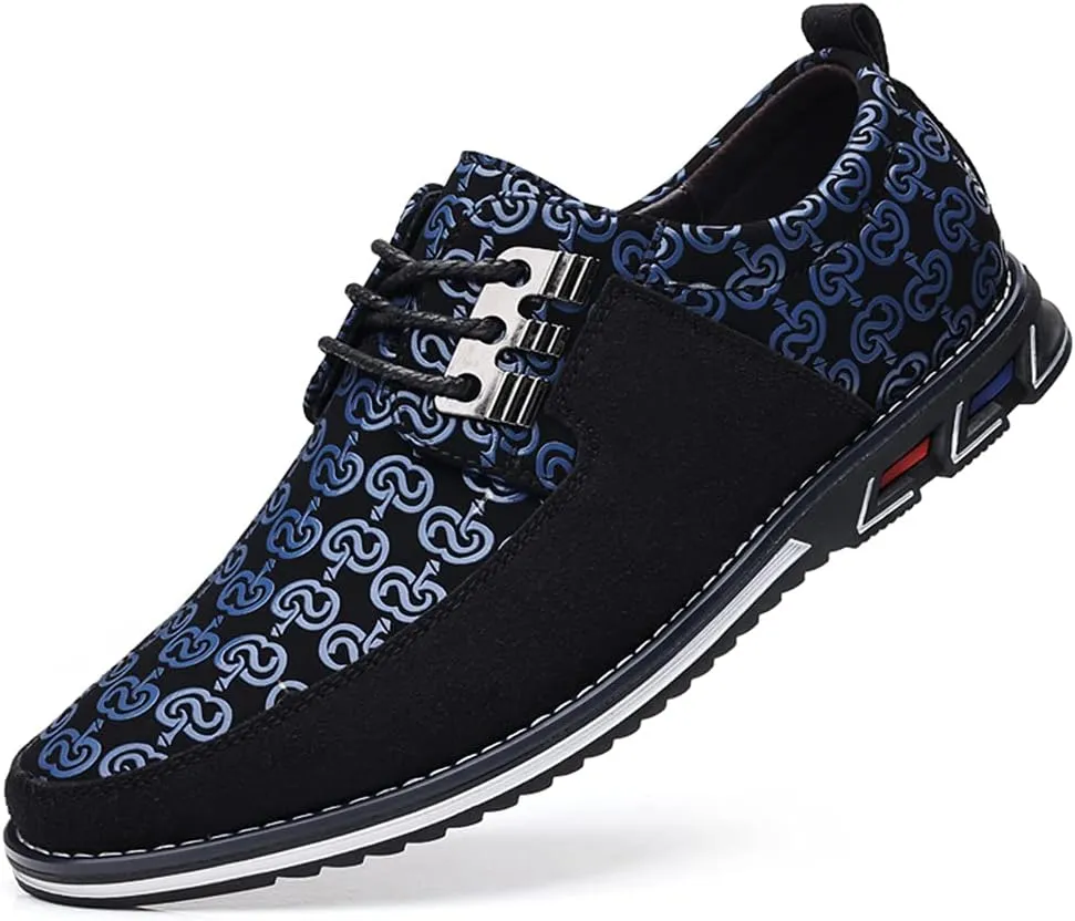Veslexth Mens Casual Shoes Business Silp-on Fashion Leather Loafers Comfort Walking Driving Luxury for Male Work Office Dress Outdoor Breathable Sneakers