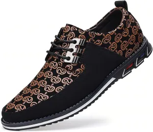 Veslexth Mens Casual Shoes Business Silp-on Fashion Leather Loafers Comfort Walking Driving Luxury for Male Work Office Dress Outdoor Breathable Sneakers