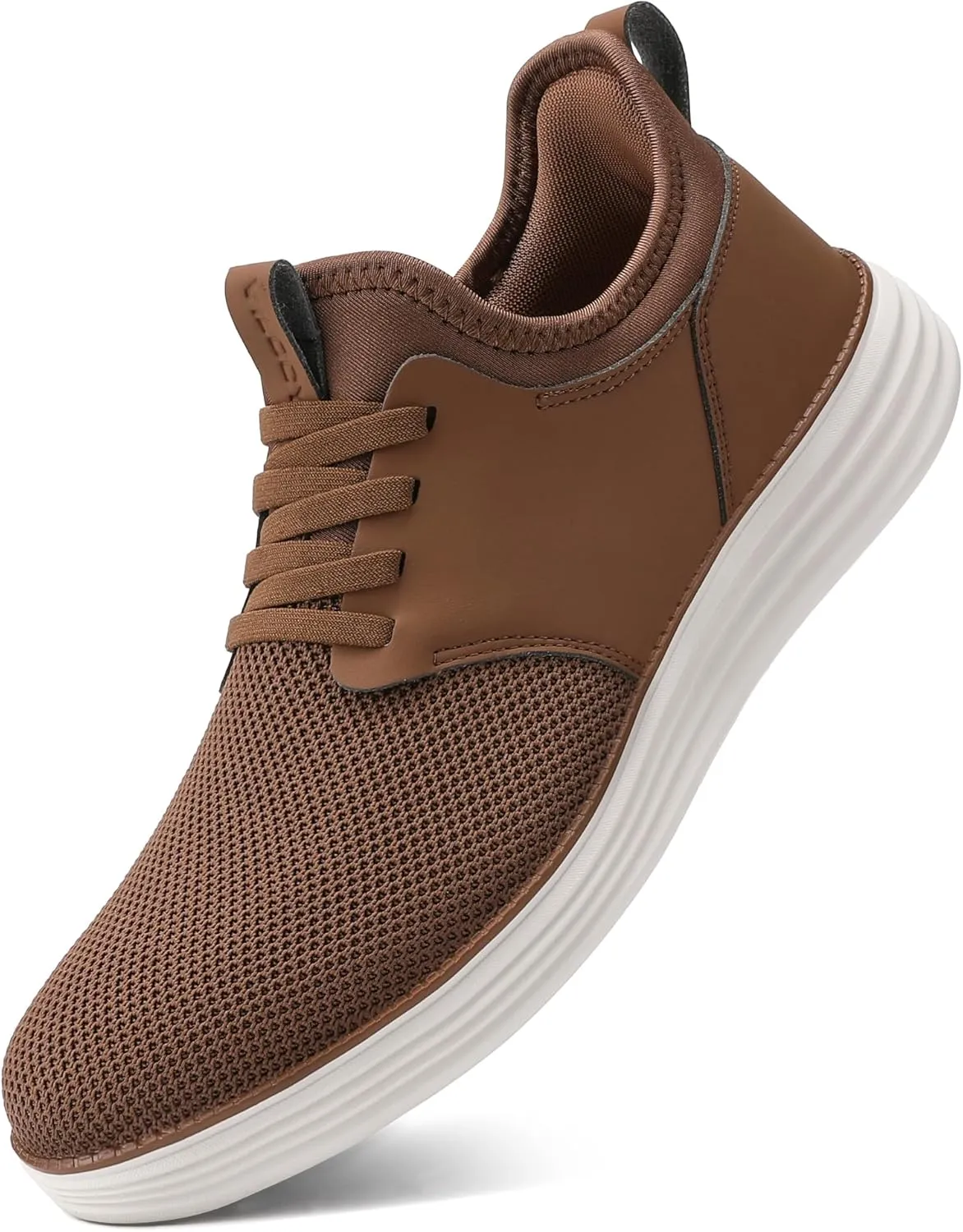 VILOCY Mens Slip On Casual Dress Shoes Hands Free Fashion Sneakers Mesh Tennis Walking Work Shoes Comfortable Breathable Lightweight Non Slip