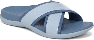 Vionic Merced Women's Cross Strap Slide Orthotic Sandals