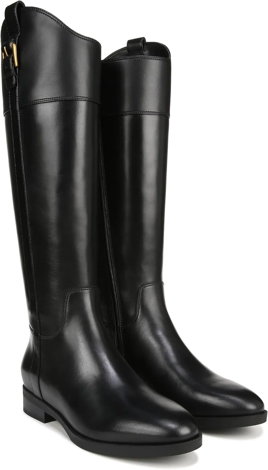 Vionic Women's Tall Boot Available in Medium and Wide Calf- Supportive Comfortable Zip Up Women’s Boots That Includes a Built-in Arch Support Orthotic Insole That Helps Alleviate Heel Pain, Med Width