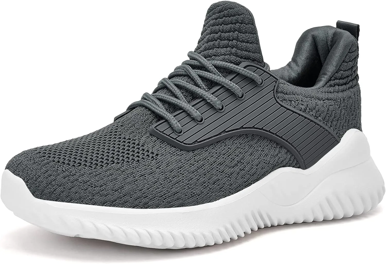 Walking Shoes for Men Sneakers - Memory Foam Tennis Running Shoes for Athletic Workout Gym Jogging Sports Lightweight Breathable Casual Sneakers