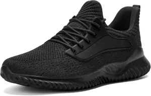 Walking Shoes for Men Sneakers - Slip on Memory Foam Running Tennis Shoes for Athletic Workout Gym Jogging Indoor Outdoor Lightweight Breathable Casual Sneakers
