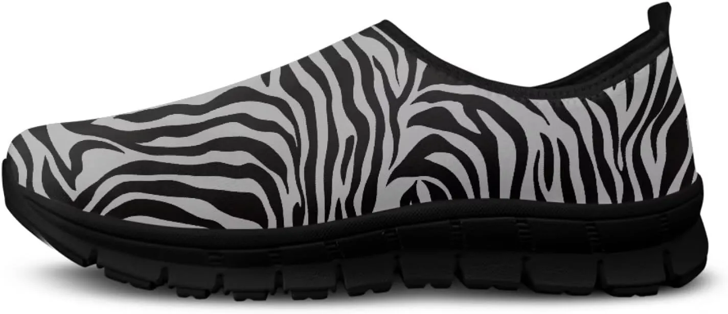 Walking Shoes for Women Slip On Low Top Casual Flat Sneakers Lightweight Breathable Mesh Tennis Footwear