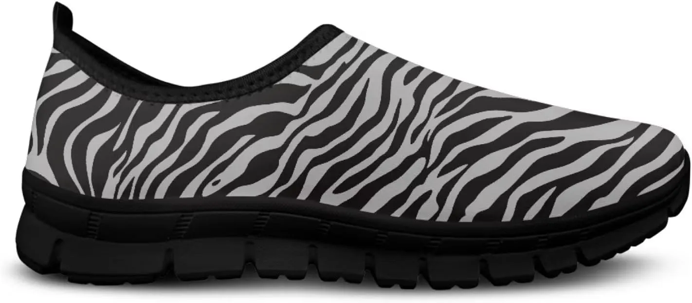 Walking Shoes for Women Slip On Low Top Casual Flat Sneakers Lightweight Breathable Mesh Tennis Footwear