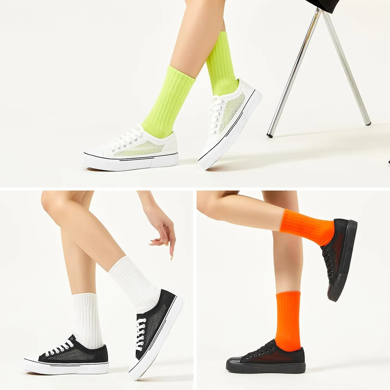 Waluzs White Sneakers for Women Women's Tennis Shoes Summer Canvas Shoes Fashion Sneakers for Walking Non Slip Work