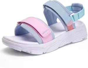 WateLves Womens-Sport-Sandals Outdoor Hiking Sandals with-Arch-Support Comfortable Webbing-Water-Athletic Beach-Sandals for Travel-Walking-Trekking-Camping