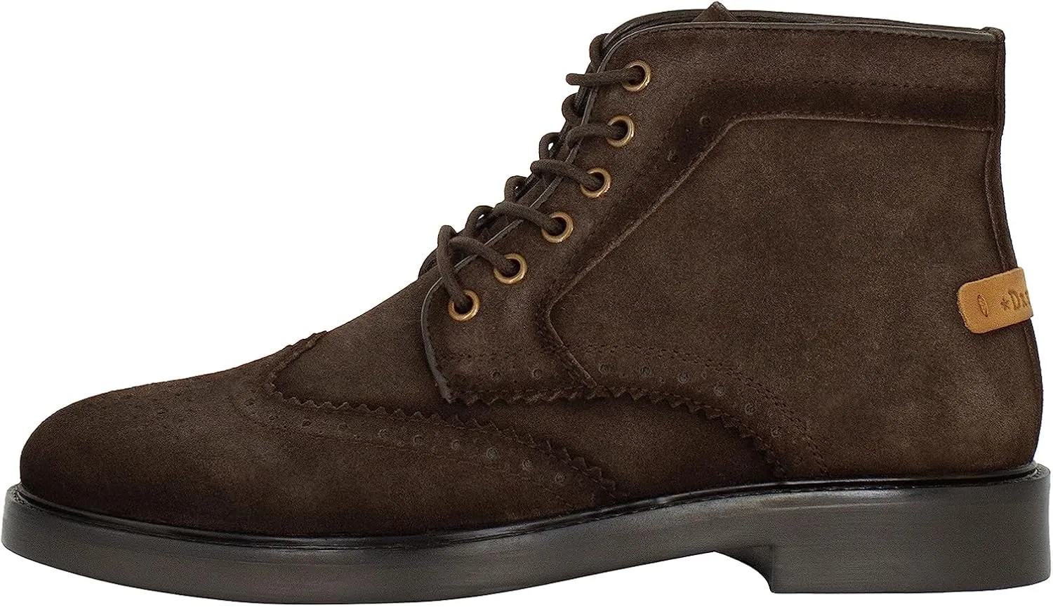 WATLEY Men's Classic Brogue Ankle Boots