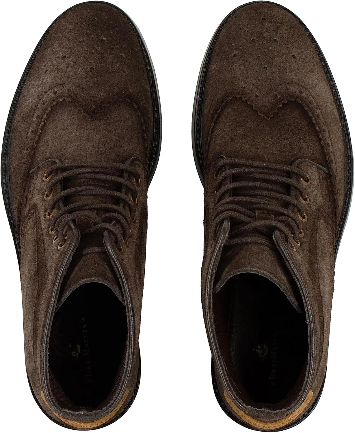 WATLEY Men's Classic Brogue Ankle Boots