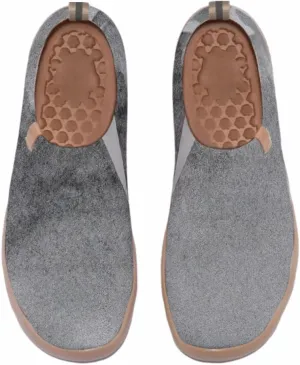 Women's Art Painted Knitted Loafers Fashion Travel Slip On Shoes Lightweight Comfort Walking Sneakers
