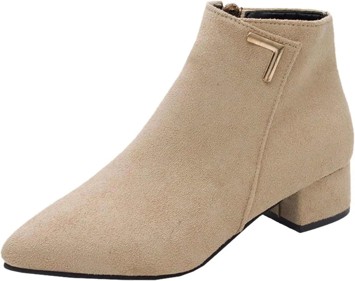 Womens Black Ankle Boots Country Boots Womens Work Boot Lady Boots for Women On Womens Flat Black Ankle Boots Ankle Bootie for Women Low Heel