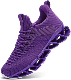 Women's Blade Running Shoes Ladies Fashion Sneakers Slip on Shoes Tennis Walking Athletic Shoes