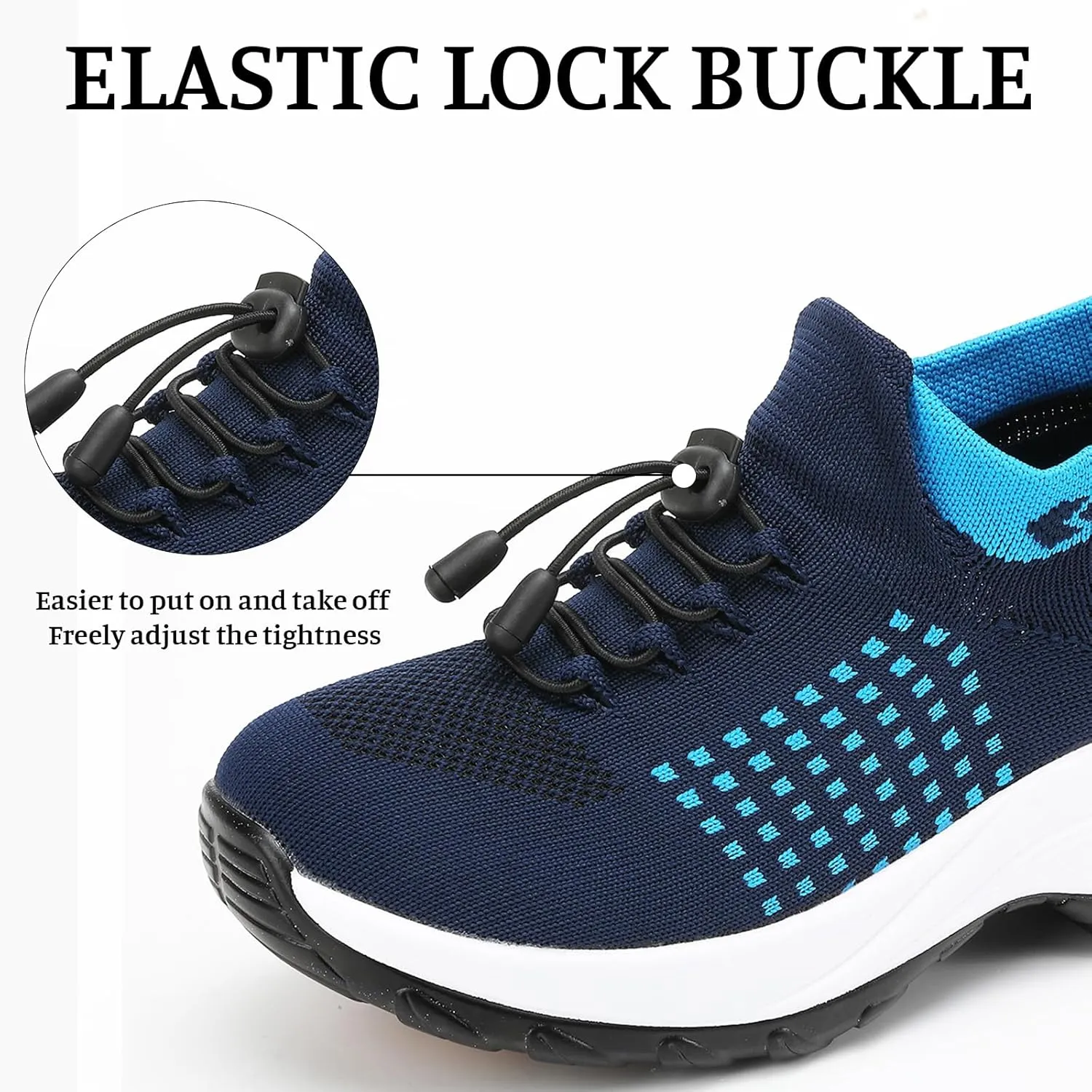 Womens Casual Sneakers Stretch Comfort Wear Orthowear Shoes Lightweight Comfortable Mesh Hollow Out Walking Shoes Orthopedic Breathable Non Slip Cushion Shoe