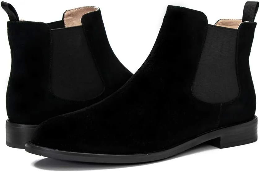 Women's Casual Suede Chelsea Boots