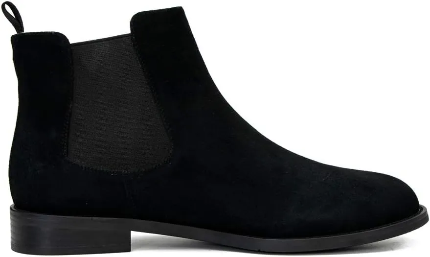 Women's Casual Suede Chelsea Boots