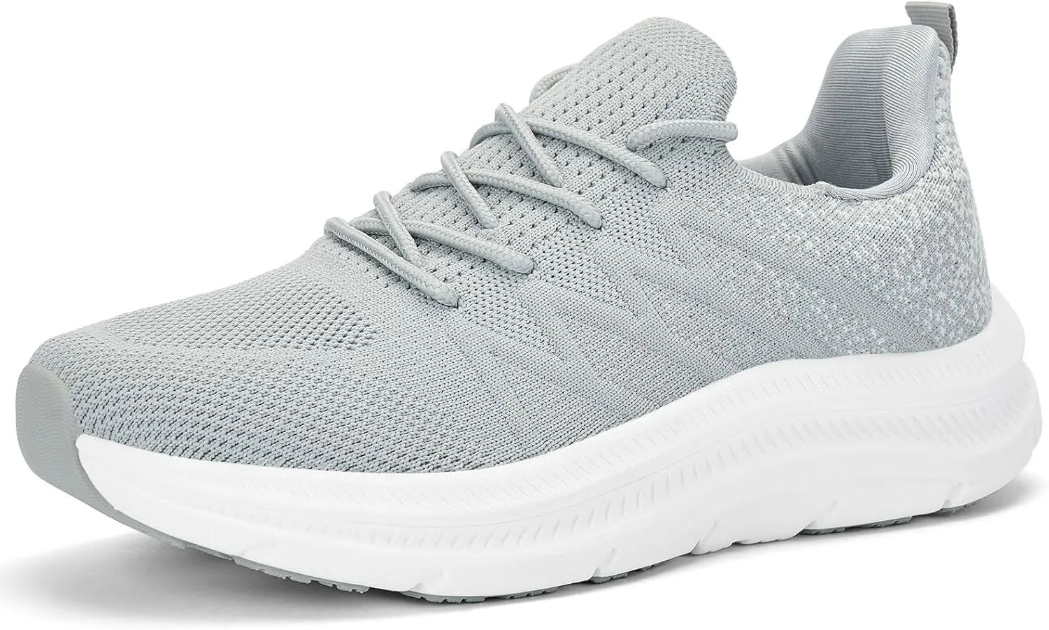 Women's Cushioning Running Shoes - Slip on Memory Foam Comfortable Walking Tennis Sneakers Ladies Athletic Gym Workout Sport Jogging Shoe Lightweight