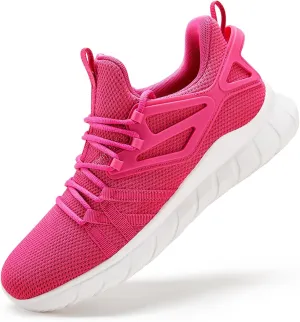 Women's Fashion Sneakers mesh Lightweight Casual Walking Shoes Comfortable Fashion Tennis Running Shoes