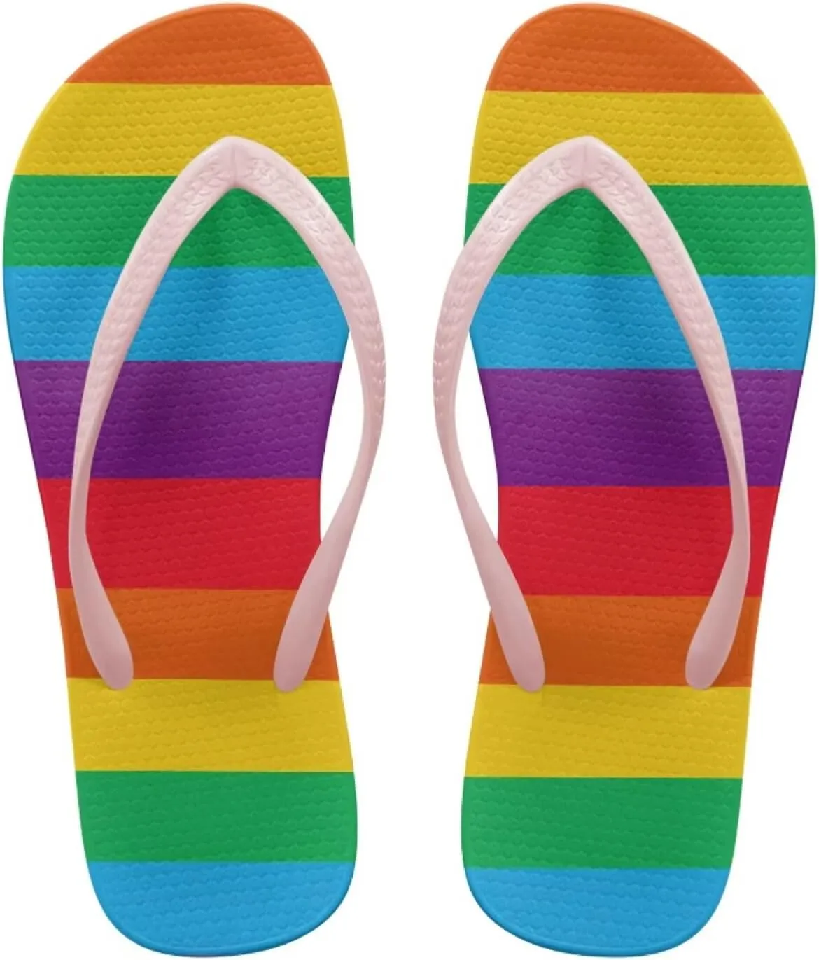 Women's Flip-Flops Colorful Patterns Slippers Women's Casual Sandals Indoor Outdoor