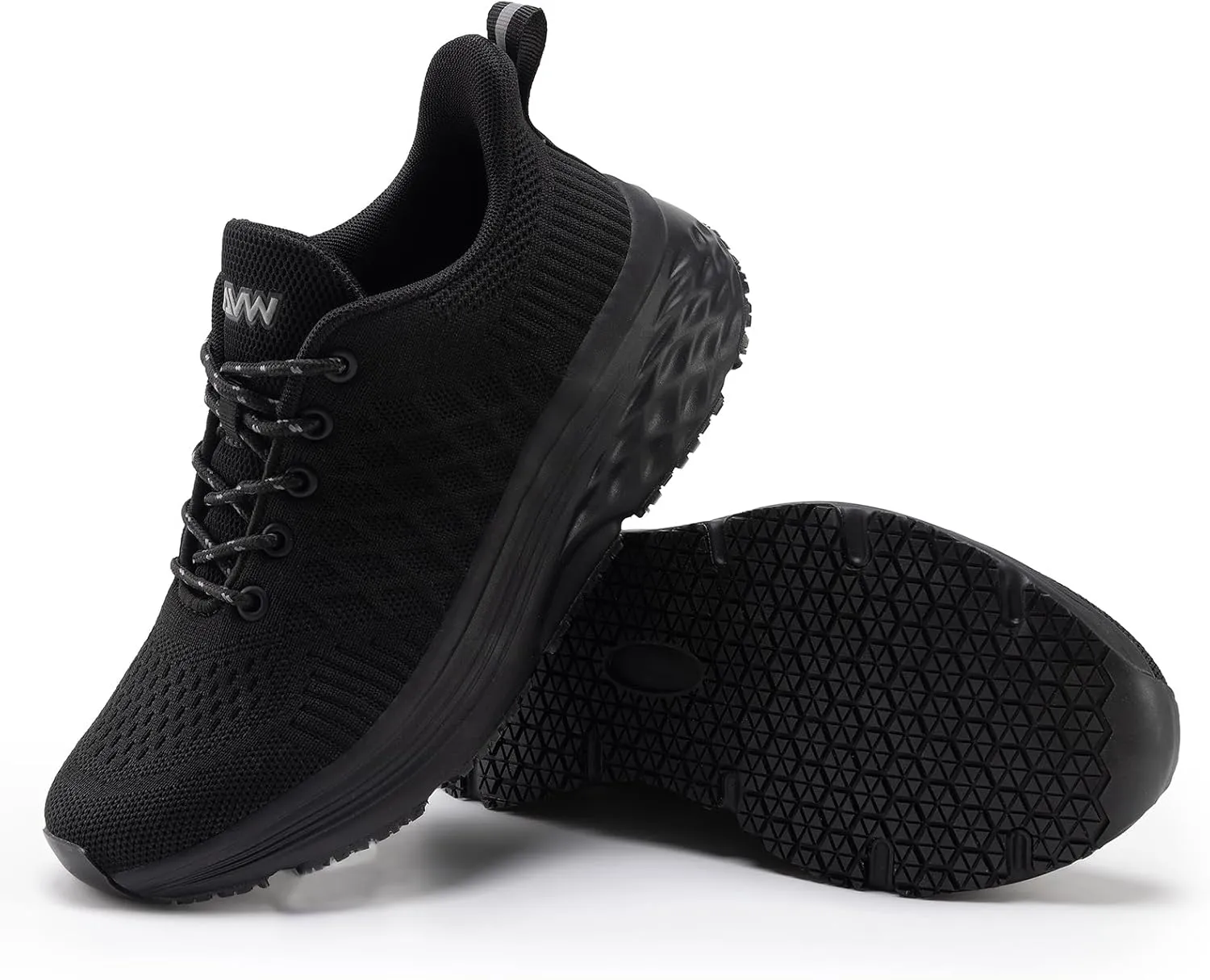 Womens Non Slip Work Shoes Water Resistant Walking Sneakers Food Service Chef Kitchen Shoes